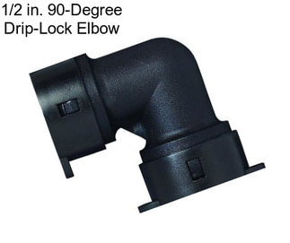 1/2 in. 90-Degree Drip-Lock Elbow