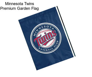 Minnesota Twins Premium Garden Flag