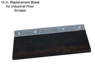 14 in. Replacement Blade for Industrial Floor Scraper