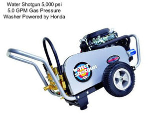 Water Shotgun 5,000 psi 5.0 GPM Gas Pressure Washer Powered by Honda