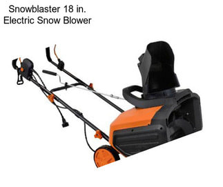 Snowblaster 18 in. Electric Snow Blower