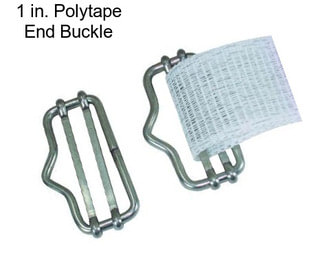 1 in. Polytape End Buckle