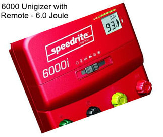 6000 Unigizer with Remote - 6.0 Joule