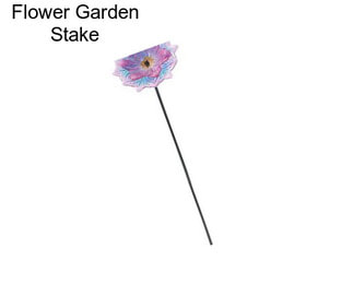 Flower Garden Stake