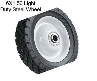6X1.50 Light Duty Steel Wheel
