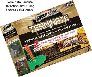 Terminate Termite Detection and Killing Stakes (15-Count)