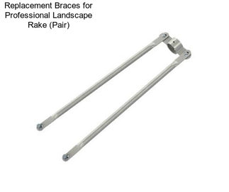 Replacement Braces for Professional Landscape Rake (Pair)