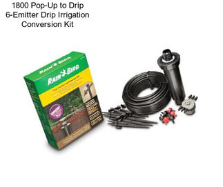 1800 Pop-Up to Drip 6-Emitter Drip Irrigation Conversion Kit