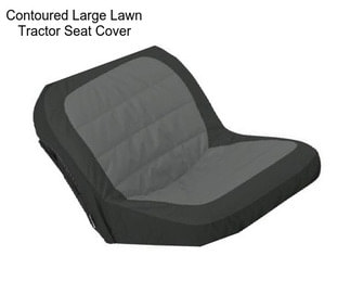 Contoured Large Lawn Tractor Seat Cover