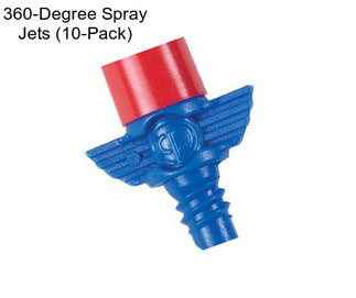 360-Degree Spray Jets (10-Pack)