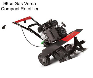 99cc Gas Versa Compact Rototiller