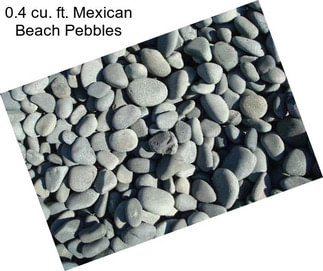 0.4 cu. ft. Mexican Beach Pebbles