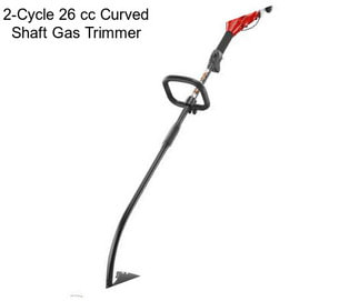2-Cycle 26 cc Curved Shaft Gas Trimmer