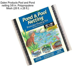 Dalen Products Pool and Pond netting 3/8 in. Polypropylene Mesh (28 ft. x 28 ft.)