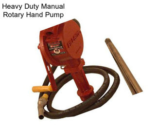 Heavy Duty Manual Rotary Hand Pump