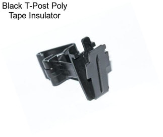 Black T-Post Poly Tape Insulator