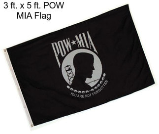 3 ft. x 5 ft. POW MIA Flag