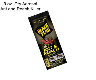 9 oz. Dry Aerosol Ant and Roach Killer