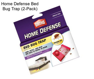 Home Defense Bed Bug Trap (2-Pack)