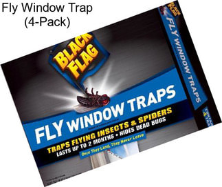 Fly Window Trap (4-Pack)