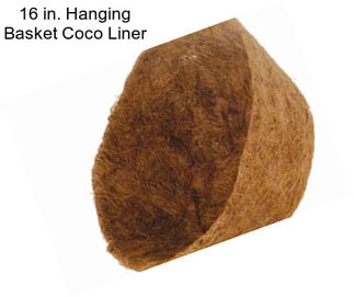 16 in. Hanging Basket Coco Liner