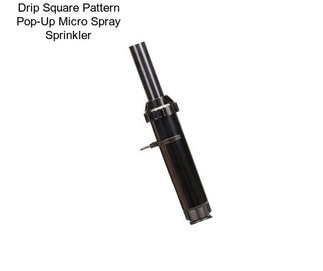 Drip Square Pattern Pop-Up Micro Spray Sprinkler