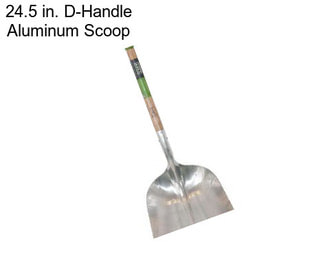 24.5 in. D-Handle Aluminum Scoop