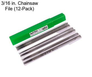 3/16 in. Chainsaw File (12-Pack)