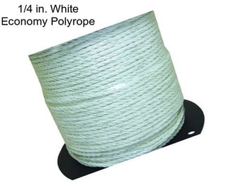 1/4 in. White Economy Polyrope