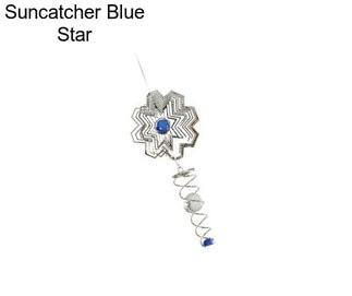 Suncatcher Blue Star