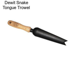 Dewit Snake Tongue Trowel