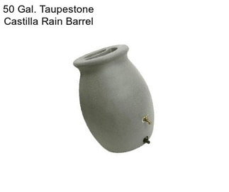 50 Gal. Taupestone Castilla Rain Barrel