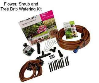 Flower, Shrub and Tree Drip Watering Kit