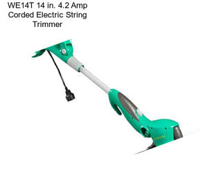 WE14T 14 in. 4.2 Amp Corded Electric String Trimmer