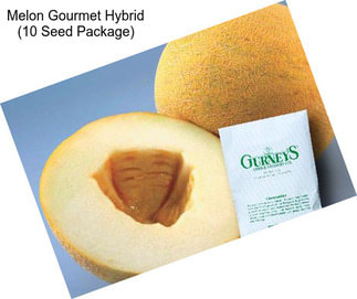 Melon Gourmet Hybrid (10 Seed Package)