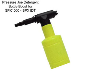 Pressure Joe Detergent Bottle Boost for SPX1000 - SPX1DT