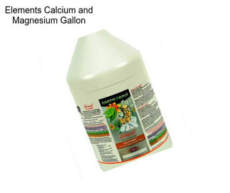 Elements Calcium and Magnesium Gallon