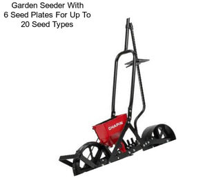 Garden Seeder With 6 Seed Plates For Up To 20 Seed Types