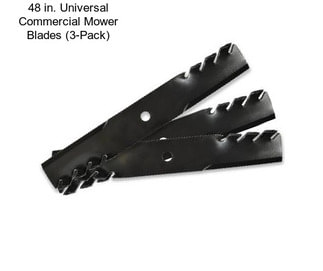 48 in. Universal Commercial Mower Blades (3-Pack)
