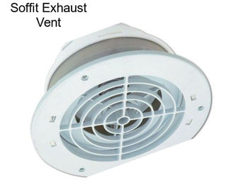 Soffit Exhaust Vent