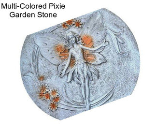 Multi-Colored Pixie Garden Stone