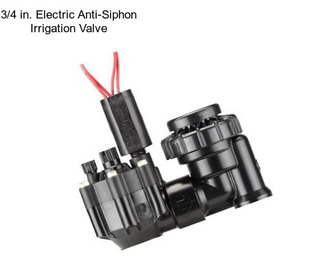 3/4 in. Electric Anti-Siphon Irrigation Valve