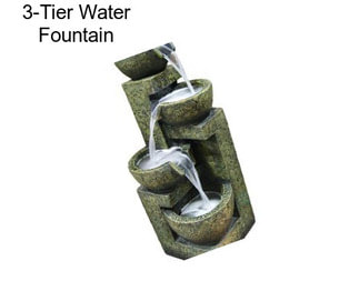 3-Tier Water Fountain