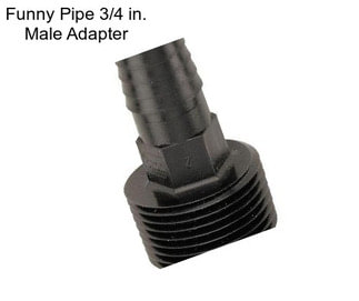 Funny Pipe 3/4 in. Male Adapter