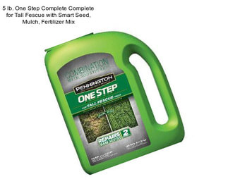 5 lb. One Step Complete Complete for Tall Fescue with Smart Seed, Mulch, Fertilizer Mix
