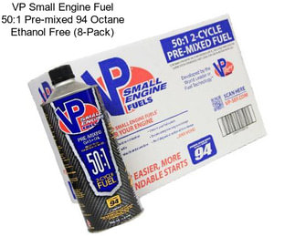 VP Small Engine Fuel 50:1 Pre-mixed 94 Octane Ethanol Free (8-Pack)