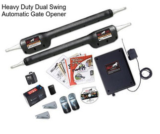 Heavy Duty Dual Swing Automatic Gate Opener