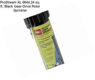 ProStream XL 6644.24 sq. ft. Black Gear-Drive Rotor Sprinkler