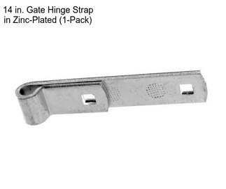 14 in. Gate Hinge Strap in Zinc-Plated (1-Pack)