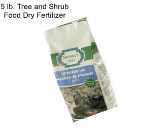 5 lb. Tree and Shrub Food Dry Fertilizer